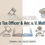 INCOME TAX OFFICER & ANR. v. V. MOHAN & ANR