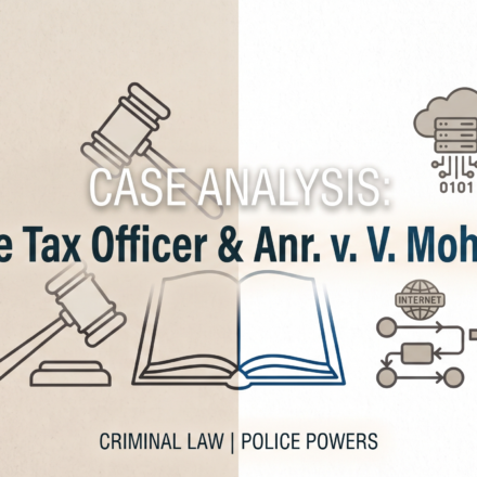 INCOME TAX OFFICER & ANR. v. V. MOHAN & ANR